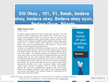 Tablet Screenshot of elitokey.wordpress.com