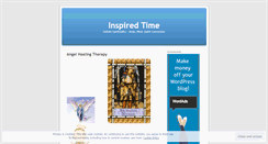 Desktop Screenshot of inspiretime.wordpress.com