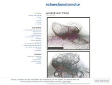 Tablet Screenshot of echoechonoisenoise.wordpress.com