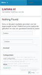 Mobile Screenshot of liefske.wordpress.com
