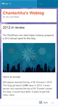 Mobile Screenshot of chantartika.wordpress.com