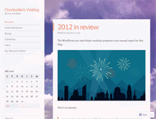 Tablet Screenshot of chantartika.wordpress.com