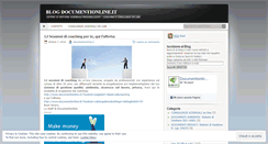 Desktop Screenshot of documentionline.wordpress.com