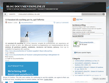 Tablet Screenshot of documentionline.wordpress.com