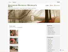 Tablet Screenshot of bootiesbymichelle.wordpress.com