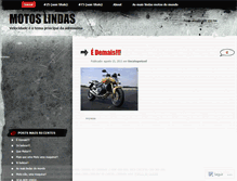 Tablet Screenshot of motoslindas.wordpress.com