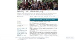 Desktop Screenshot of pmhoang.wordpress.com