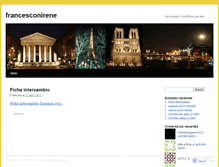 Tablet Screenshot of francesconirene.wordpress.com