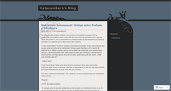 Desktop Screenshot of catacumbero.wordpress.com