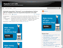 Tablet Screenshot of ceelcadde.wordpress.com