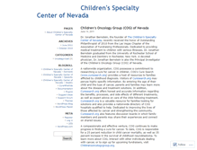 Tablet Screenshot of childrensspecialtycenter.wordpress.com