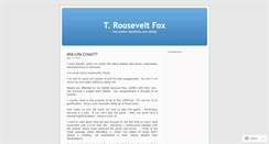 Desktop Screenshot of contrarytopopularbelief.wordpress.com
