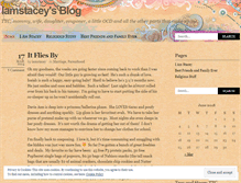 Tablet Screenshot of iamstacey.wordpress.com