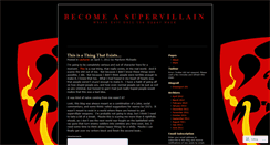 Desktop Screenshot of becomeasupervillain.wordpress.com