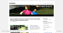 Desktop Screenshot of portwest.wordpress.com