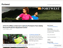 Tablet Screenshot of portwest.wordpress.com