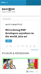 Mobile Screenshot of benramt.wordpress.com
