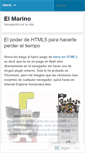 Mobile Screenshot of elmarino.wordpress.com