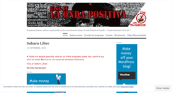 Desktop Screenshot of laondapositiva.wordpress.com