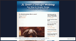 Desktop Screenshot of jlsnell.wordpress.com