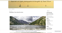 Desktop Screenshot of imprintsoflight.wordpress.com