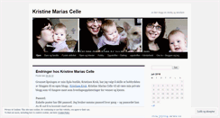 Desktop Screenshot of kristinemariaalmas.wordpress.com