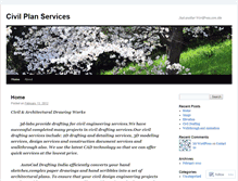 Tablet Screenshot of civilplanservices.wordpress.com