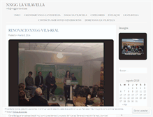 Tablet Screenshot of nngglavilavella.wordpress.com