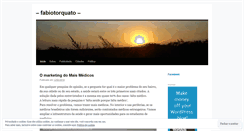 Desktop Screenshot of ftorquato.wordpress.com