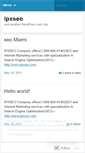Mobile Screenshot of ipxseo.wordpress.com