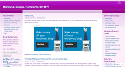 Desktop Screenshot of birthjunkie.wordpress.com
