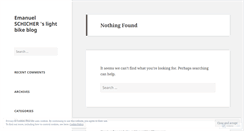 Desktop Screenshot of emanuelschicher.wordpress.com