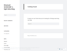 Tablet Screenshot of emanuelschicher.wordpress.com