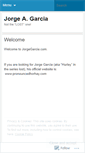 Mobile Screenshot of garciajorge.wordpress.com