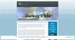Desktop Screenshot of jakasteblovnik.wordpress.com