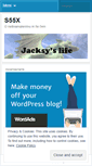 Mobile Screenshot of jakasteblovnik.wordpress.com