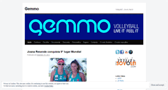 Desktop Screenshot of gemmovolei.wordpress.com