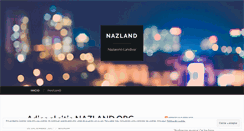 Desktop Screenshot of nazland.wordpress.com