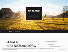 Tablet Screenshot of nazland.wordpress.com