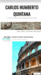 Mobile Screenshot of carlosquintana.wordpress.com