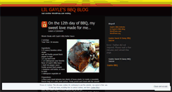 Desktop Screenshot of gaylesbbq.wordpress.com