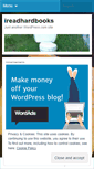 Mobile Screenshot of ireadhardbooks.wordpress.com