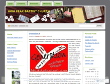 Tablet Screenshot of highpeak.wordpress.com