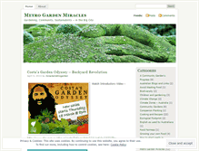 Tablet Screenshot of metrogardenmiracles.wordpress.com