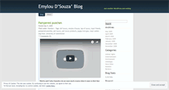 Desktop Screenshot of emyloudsouza21.wordpress.com