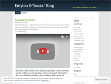 Tablet Screenshot of emyloudsouza21.wordpress.com