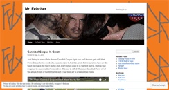 Desktop Screenshot of mrfeltcher.wordpress.com