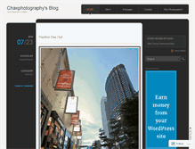 Tablet Screenshot of chaxphotography.wordpress.com