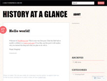 Tablet Screenshot of historyharbour.wordpress.com