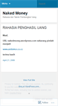 Mobile Screenshot of nakedmoney.wordpress.com